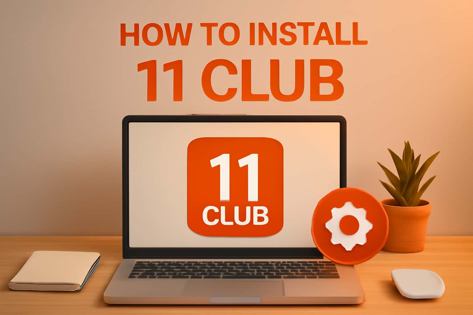 Informational scene on How to Install 11 Club