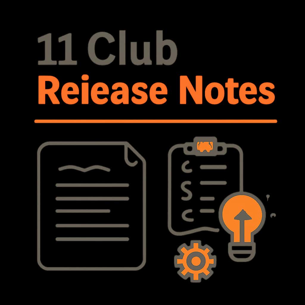 Illustration of the installation process for 11 Club.